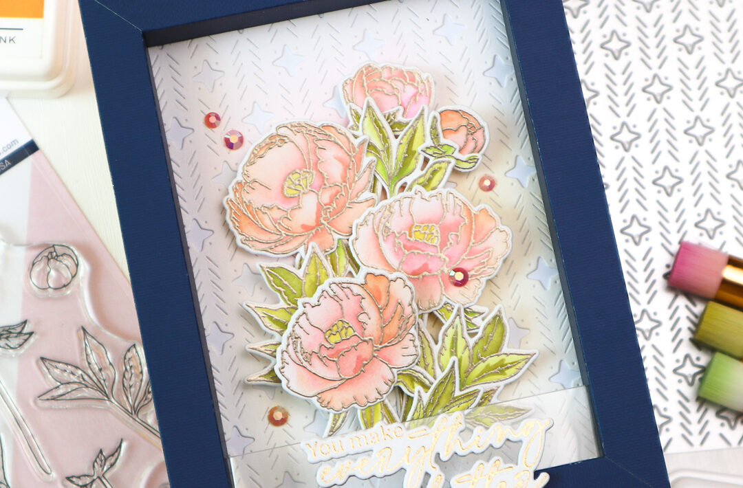 taeeun-blushing-blooms-stamp-shadow-box-frame-evergreen-sparkle-die-sq-2-2